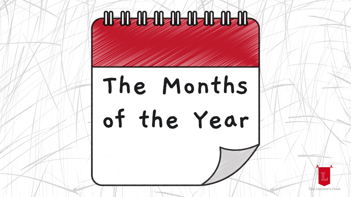 The Name of the Months in English (With Audio)
