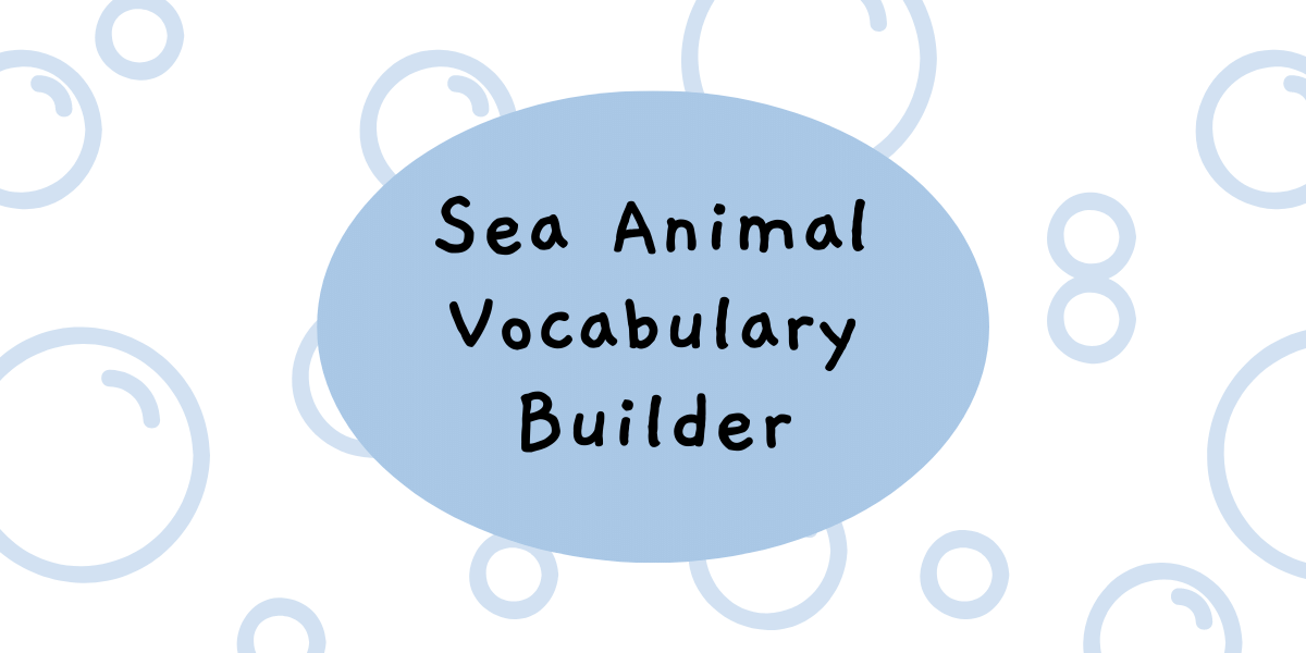 Sea Animal Names in English